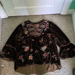 Johnny Was Floral Top